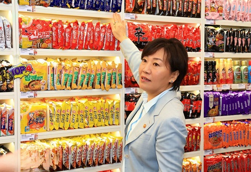 農林畜産食品部のソン・ミリョン長官