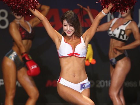 元アイドルはいかにして“ビキニクイーン”に転身したのか　筋トレ美女伝説⑩オ・ダウン
