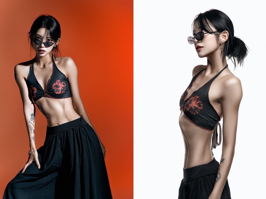 “96kgから44kg減”で驚愕のスリムボディに！この世を去った名韓国女優の娘が魅せた超HOTな近況